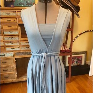 Dusty blue Daenerys Targaryen dress
